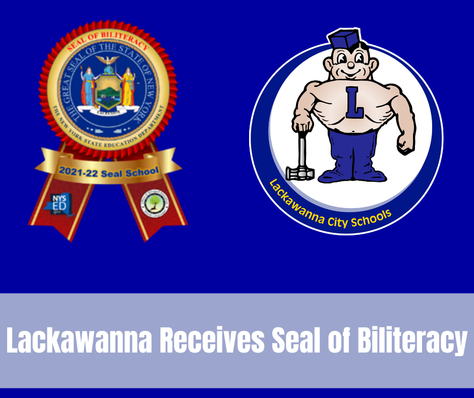 Biliteracy seal Lackawanna