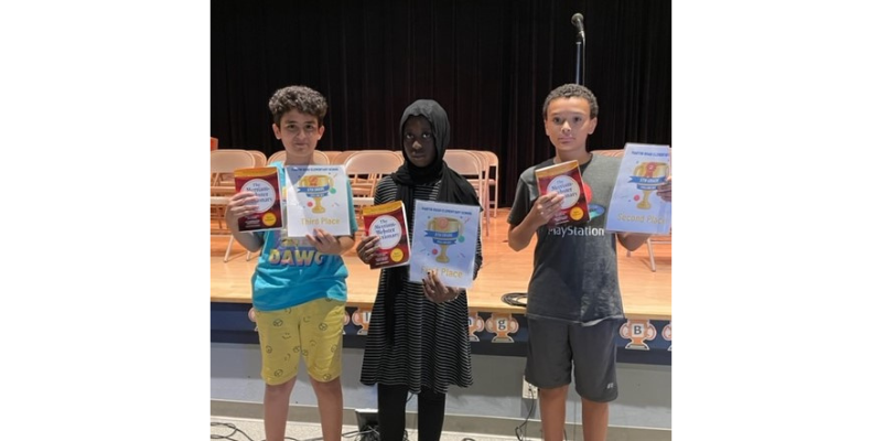 5th Grade Spelling Bee Winners