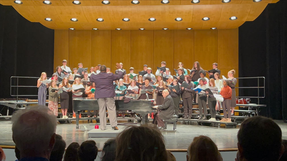 Choir performs