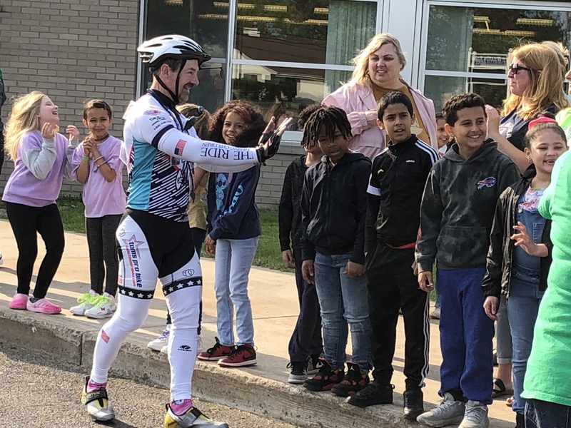 The Ride for Missing Children Visits Martin Road Martin Road Elementary School